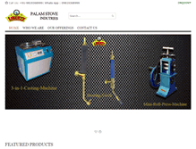 Tablet Screenshot of palamstoveindustries.com